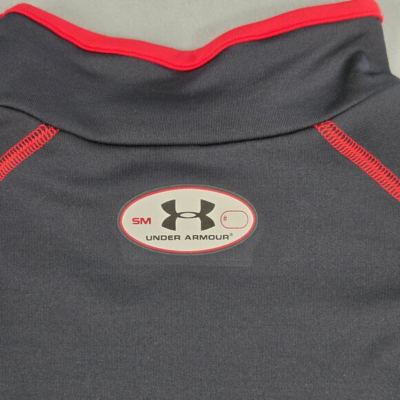 UNDER ARMOUR Cold Gear Long Sleeve Turtleneck FITTED Spandex Shirt Men's SMALL - Picture 5 of 14